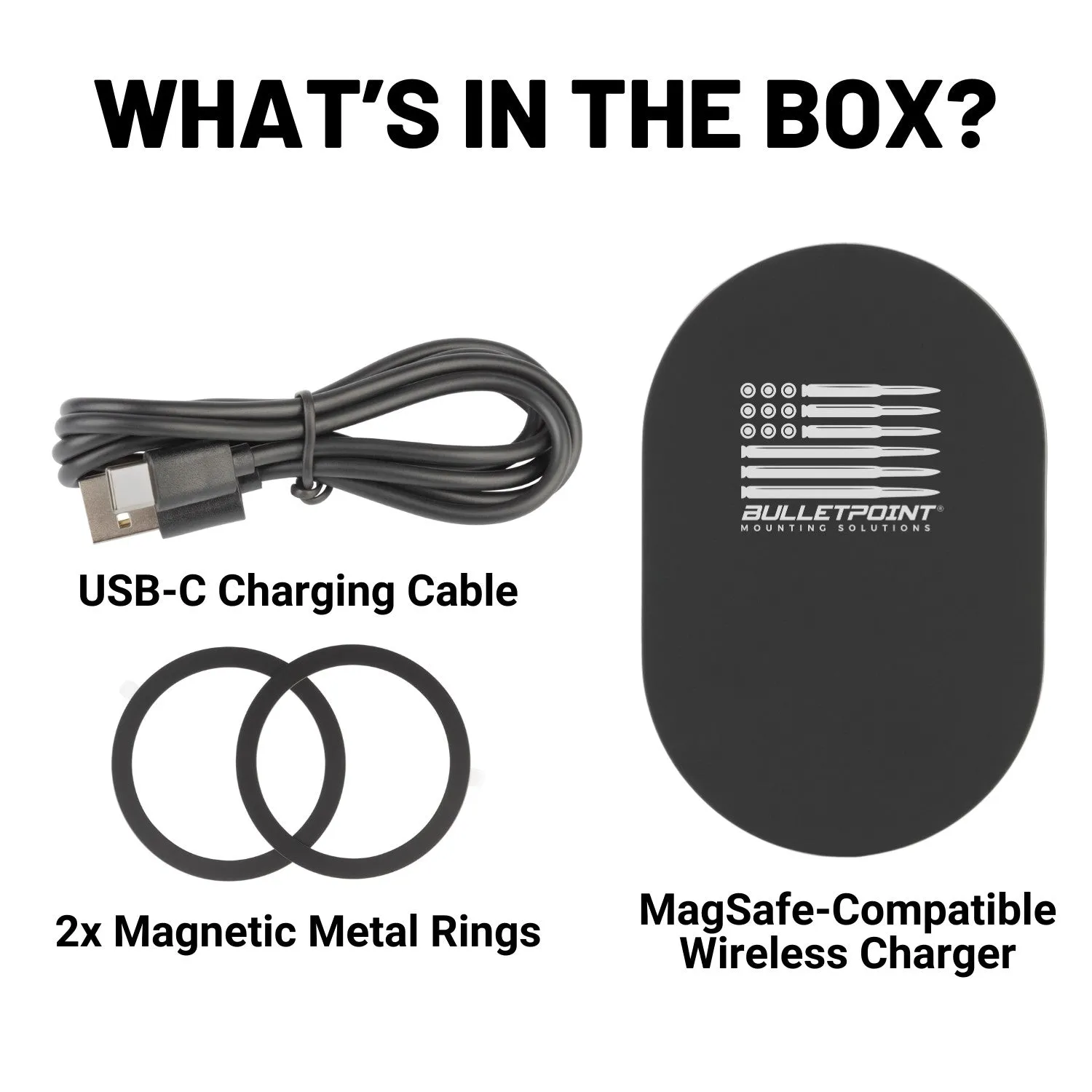 Bulletpoint MagSafe Compatible Wireless Phone Charger