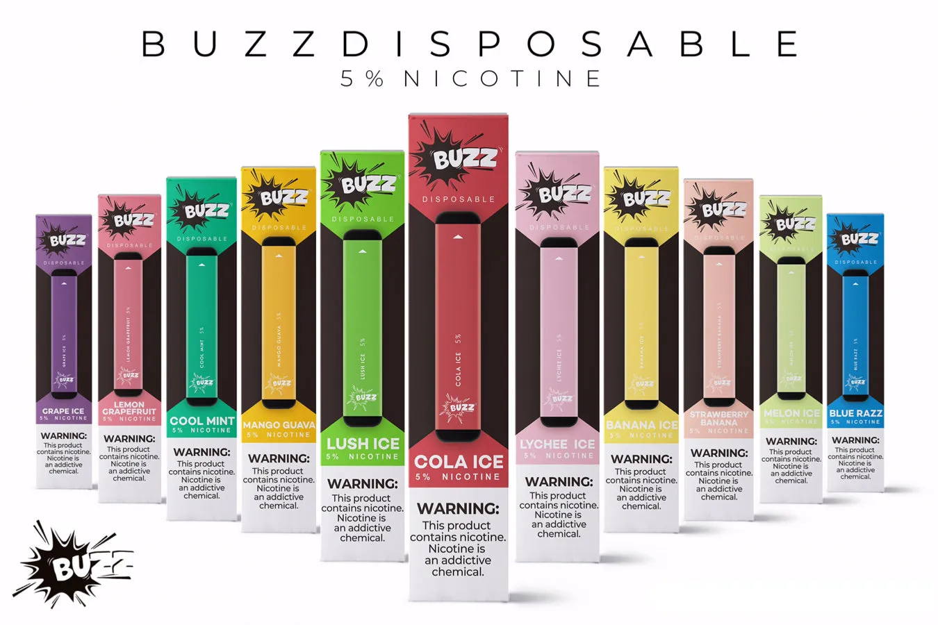 Buzz Disposable Vape Device (Barz) - 1PC