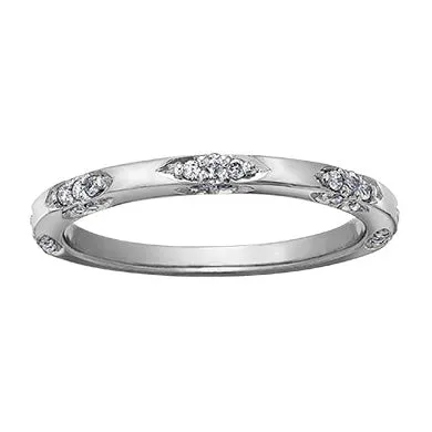 CHI CHI WHITE GOLD DIAMOND STACKABLES