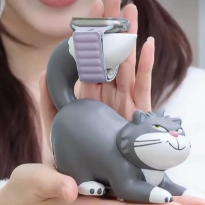 Cinderella Lucifer Cat Apple iWatch holder