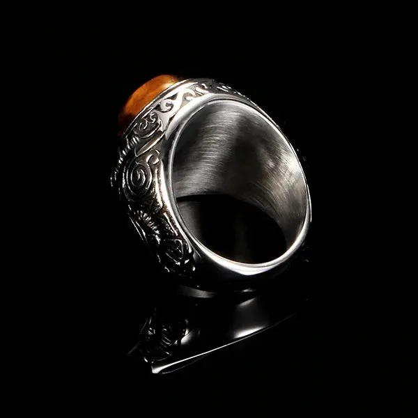 Classy Men Opal Stone Ring
