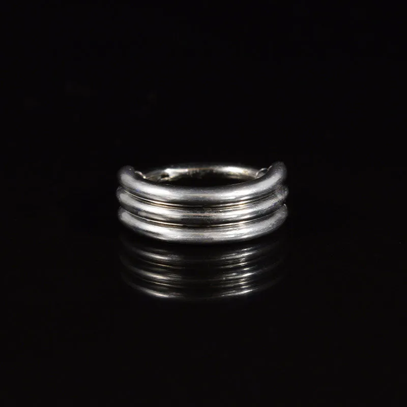 Clicker Ring with Triple Bands