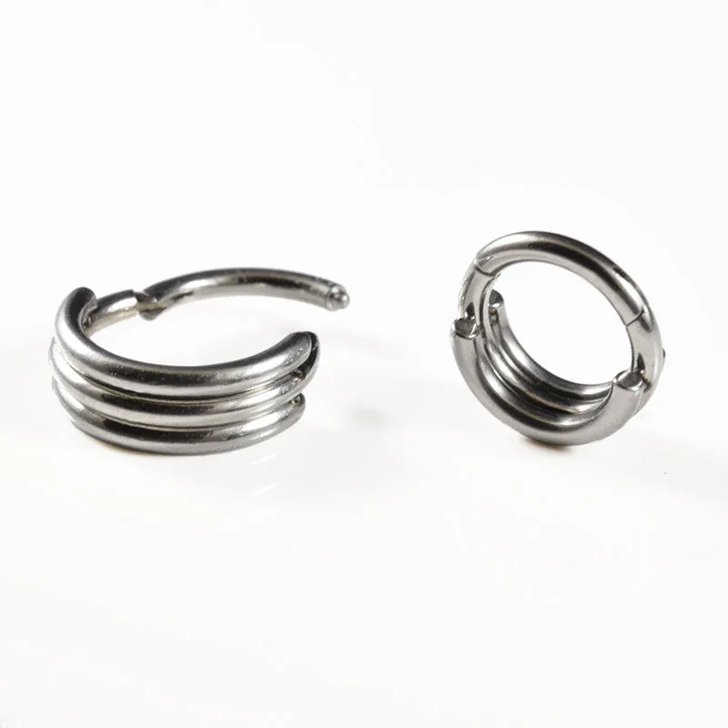 Clicker Ring with Triple Bands