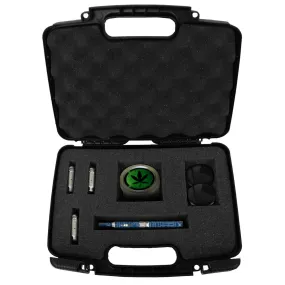 CLOUD/TEN 12" Hard Travel Case with Padlock Rings and Customizable Foam for Grenco Snoop Dogg GPen and Accessories