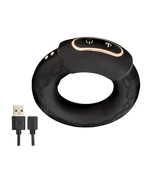 Cockpower Heat Up Cock Ring Black