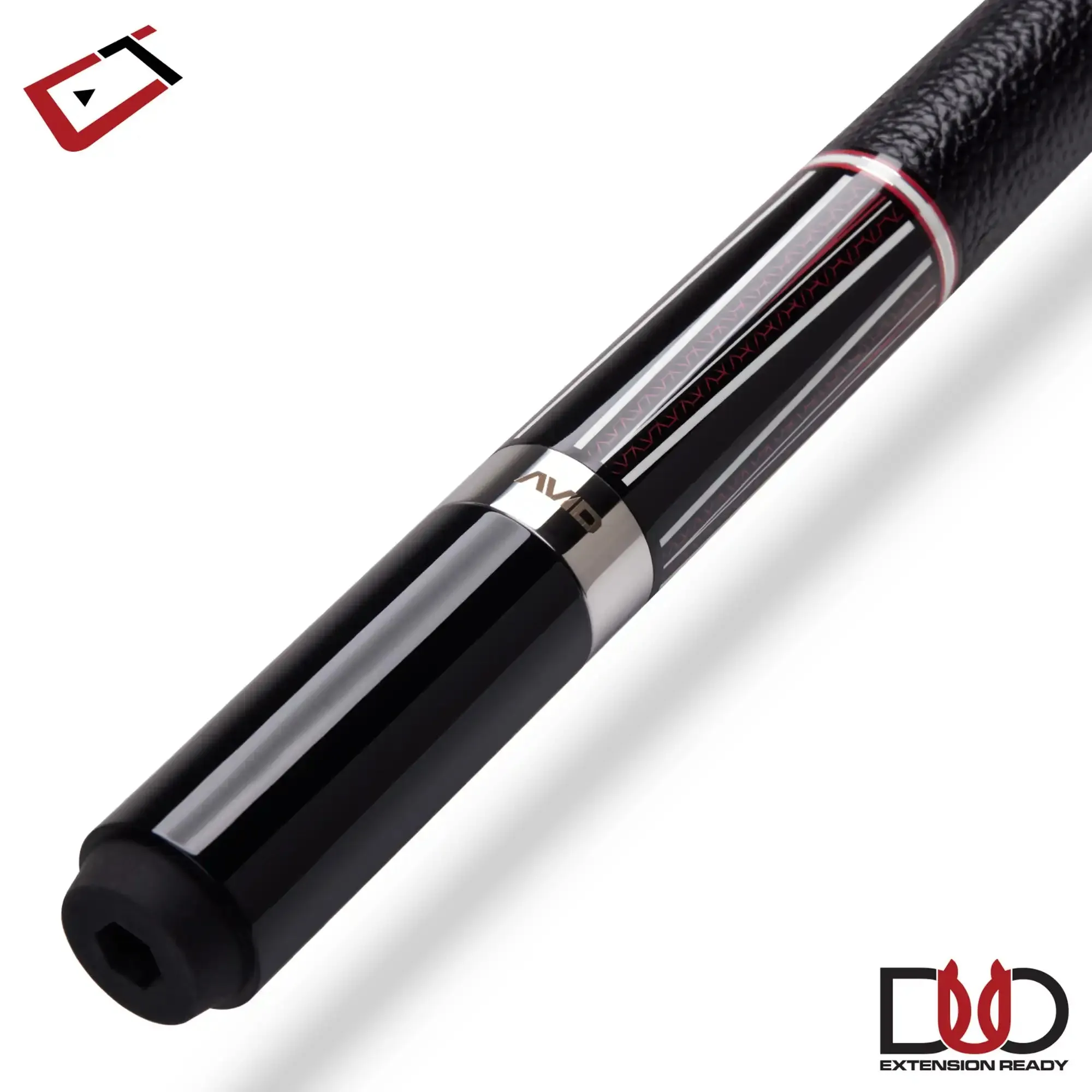 CUETEC AVID OPT-X RED POOL CUE 12.25MM 19OZ
