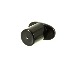 Delrin Round Labret Plug -  14g Internally Threaded Insert