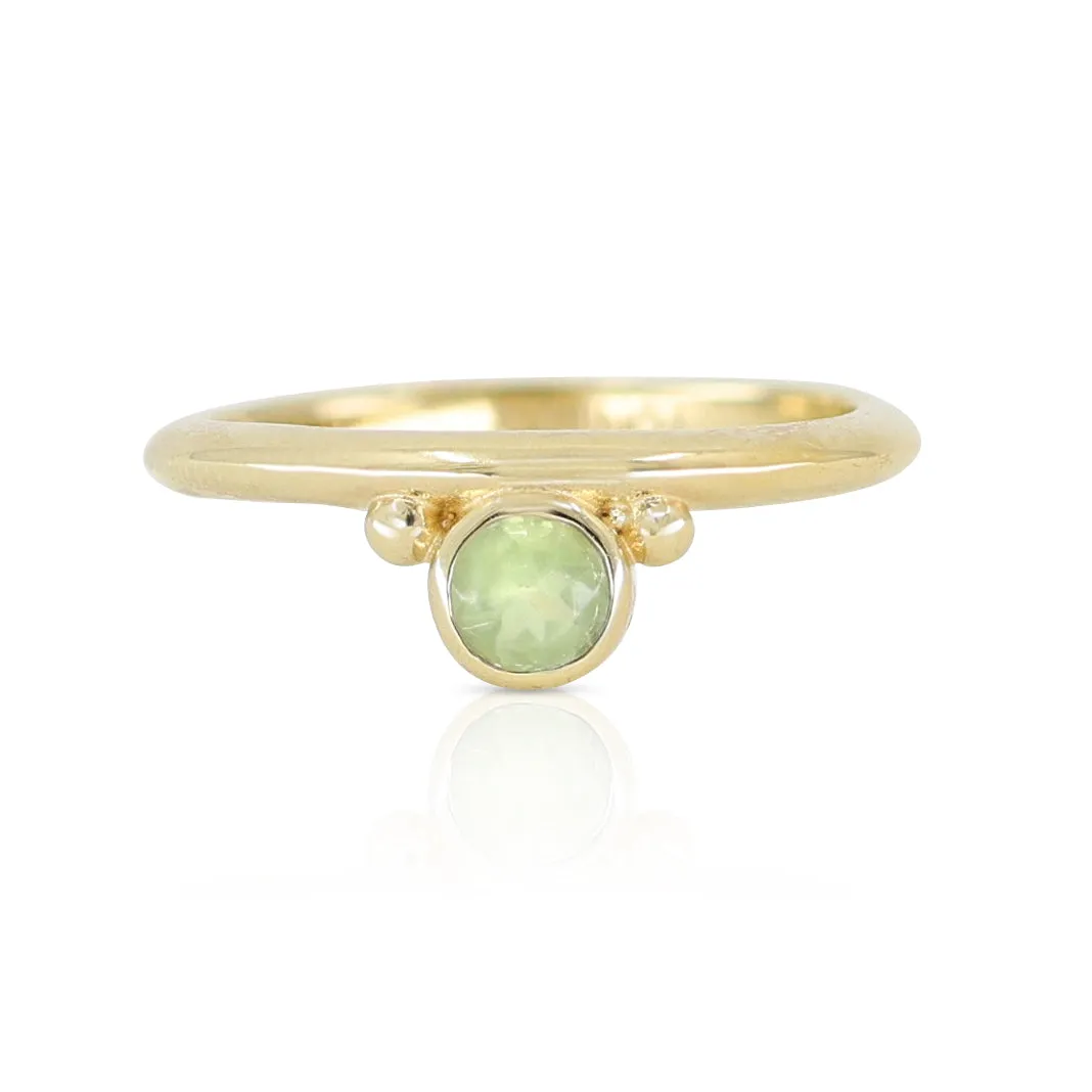 Dia Apatite Gold Stacker