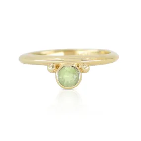 Dia Apatite Gold Stacker