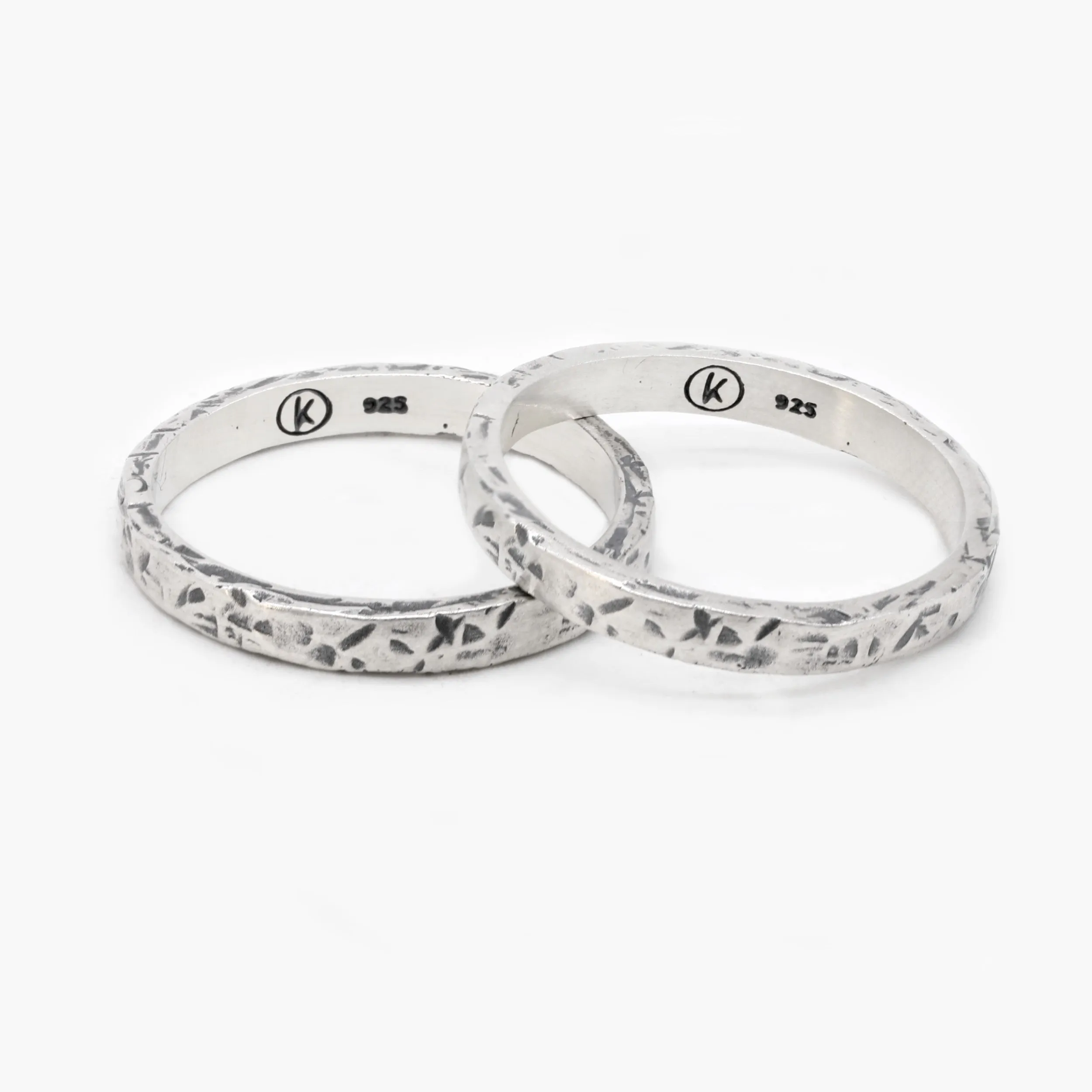 Double Bands Sterling Silver Ring