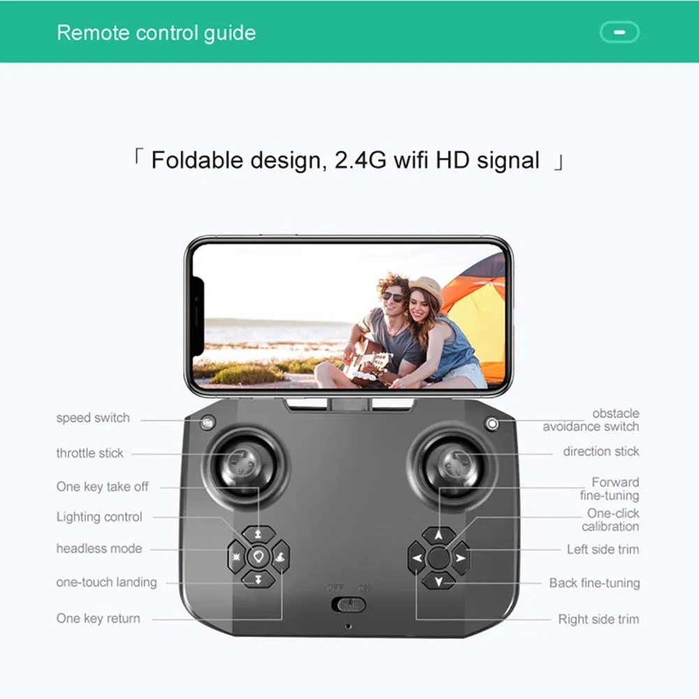 Dragon Blade K PRO Dual Camera Smart Drone