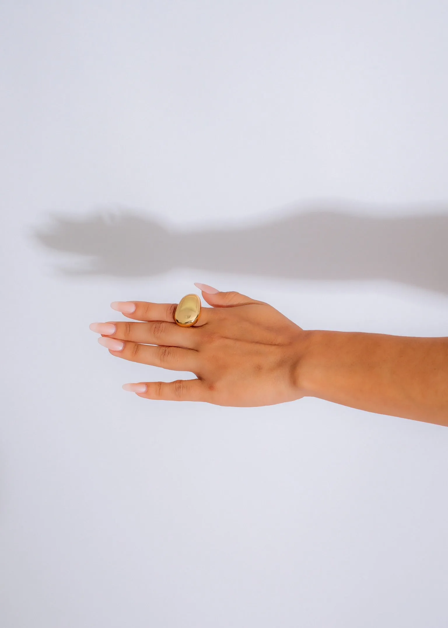 Eclipse Dome Ring Gold