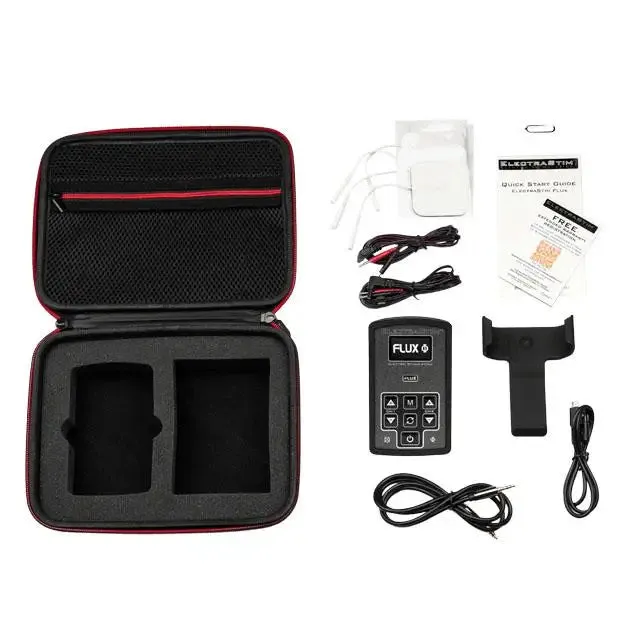 Electrastim Flux Black Rechargeable Electro Stimulator