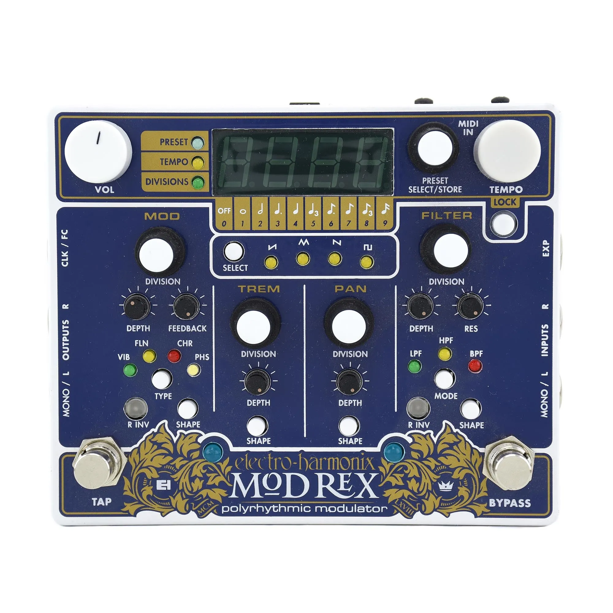Electro Harmonix Mod Rex Polyrhythmic Modulator