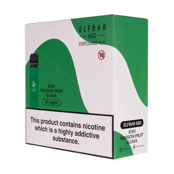 Elf Bar 600 Disposable Vape [Pack of 10]