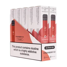 Elf Bar 600 Disposable Vape [Pack of 10]
