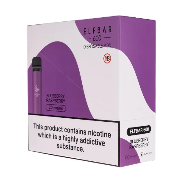 Elf Bar 600 Disposable Vape [Pack of 10]