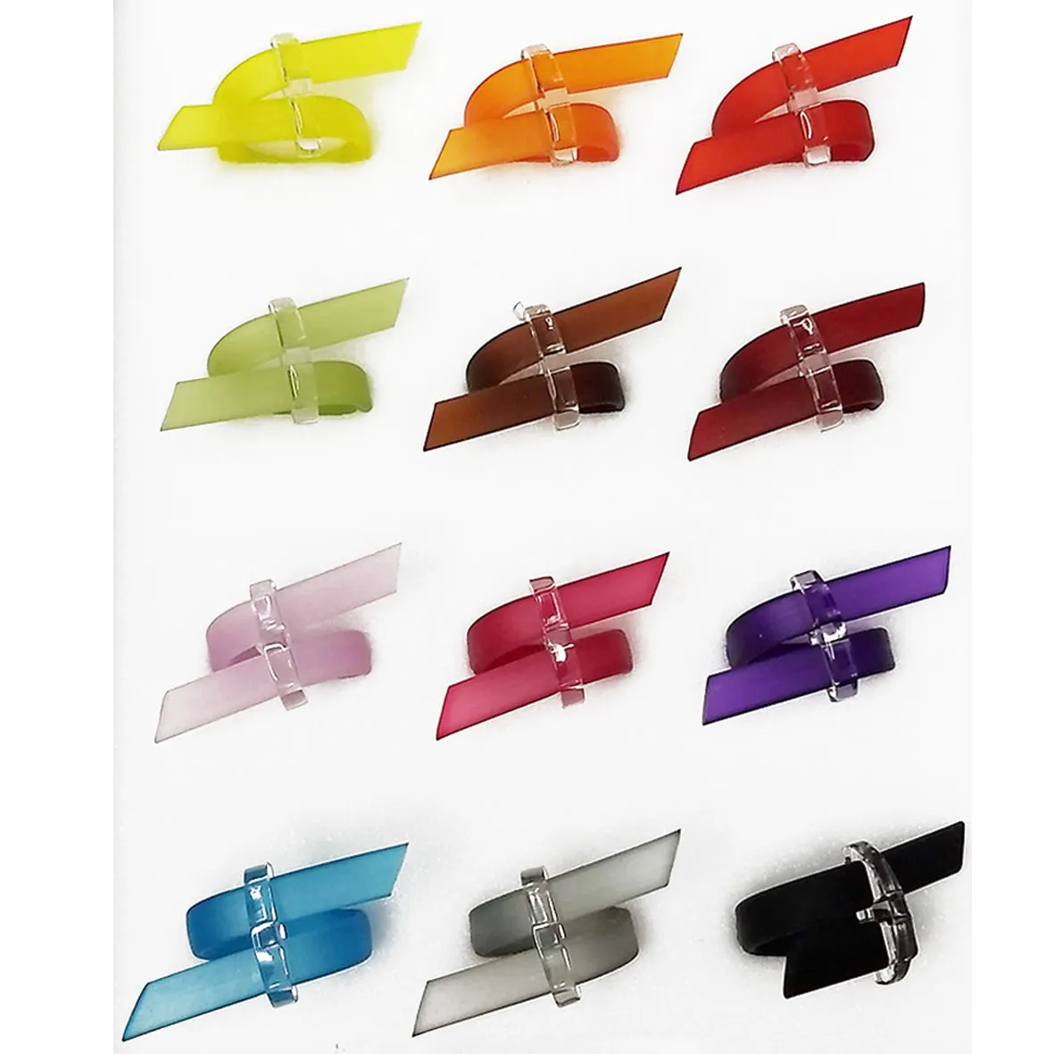 EPHEZE adjustable rings in 8 colors| PERFECT GIFT