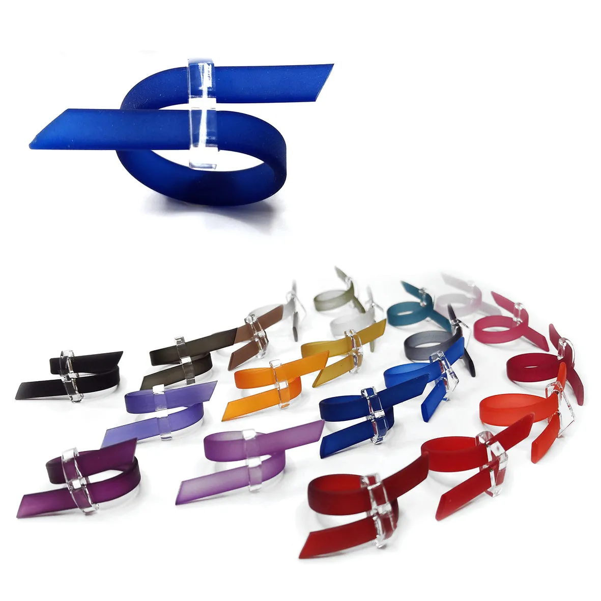 EPHEZE adjustable rings in 8 colors| PERFECT GIFT