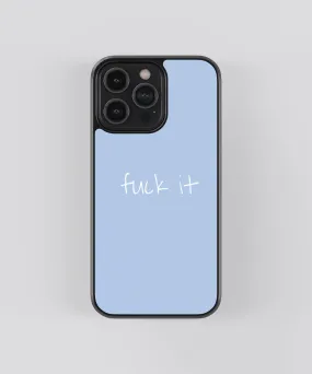 F It Pop Culture Glass Phone Case Cover