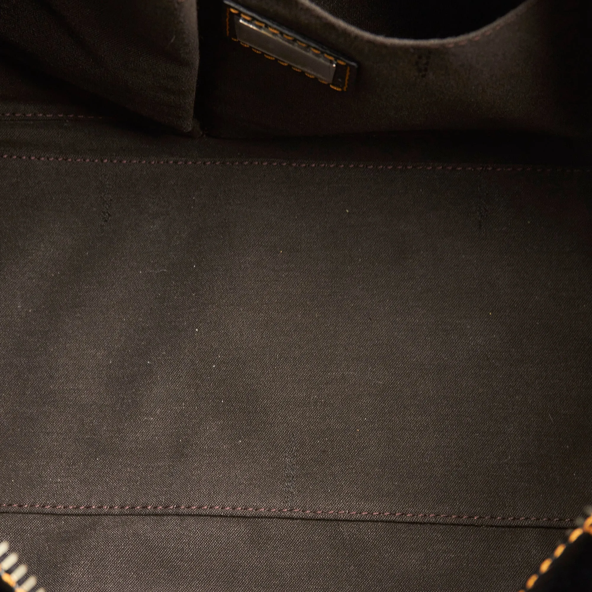 Fendi Shoulder Bag Black Patent