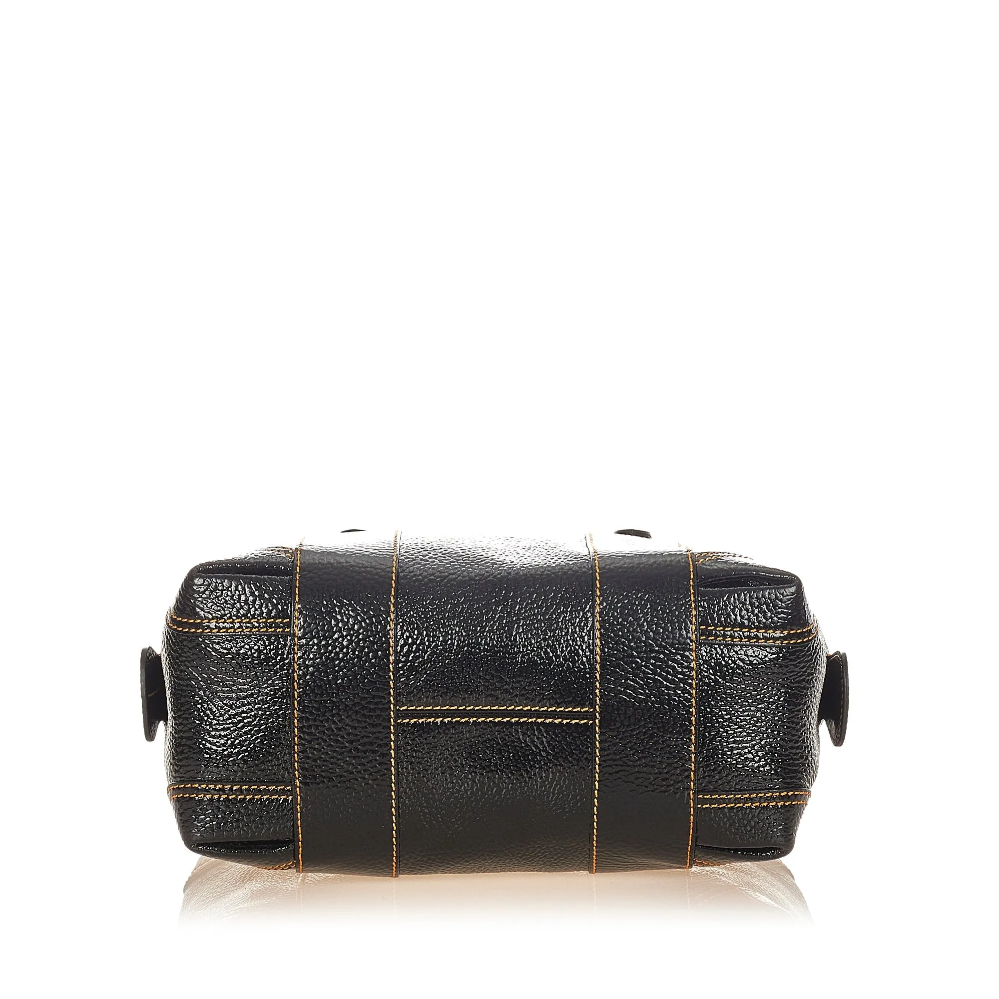 Fendi Shoulder Bag Black Patent