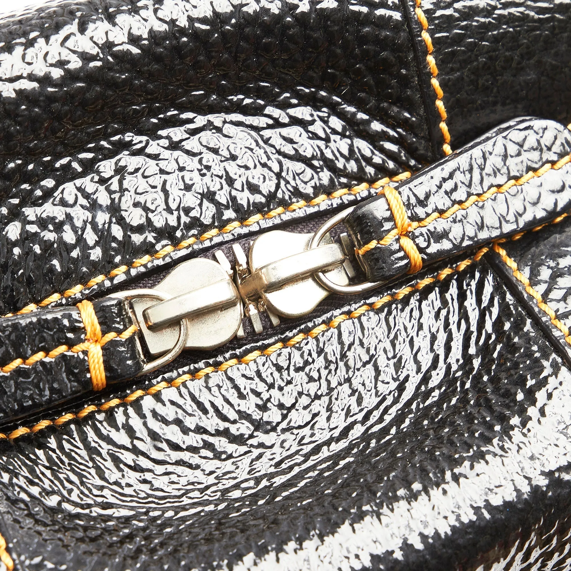 Fendi Shoulder Bag Black Patent
