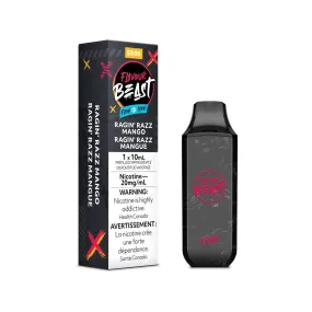 Flavour Beast Flow Ragin' Razz Mango Iced Disposable Vape Pen