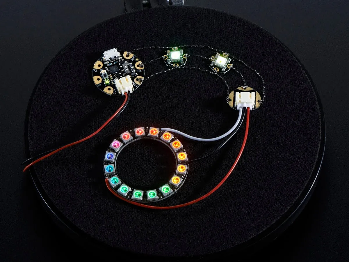 Flora Sewable 3-Pin JST Wiring Adapter