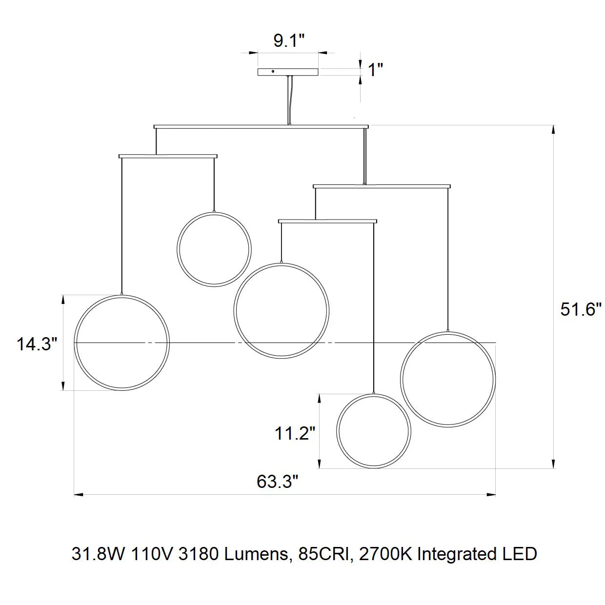 Focus Pendant Light