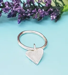 Forever Heart Dangle Ring