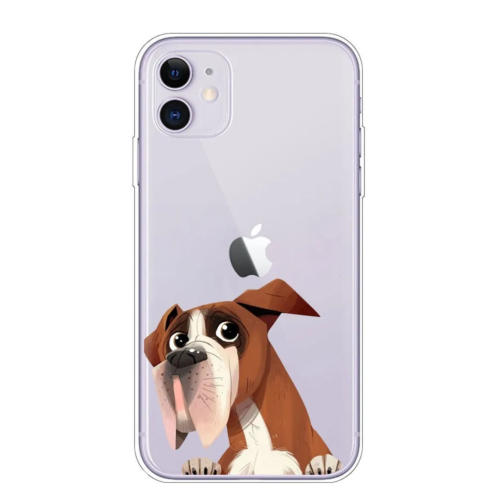 Funny cartoon dog phone cases