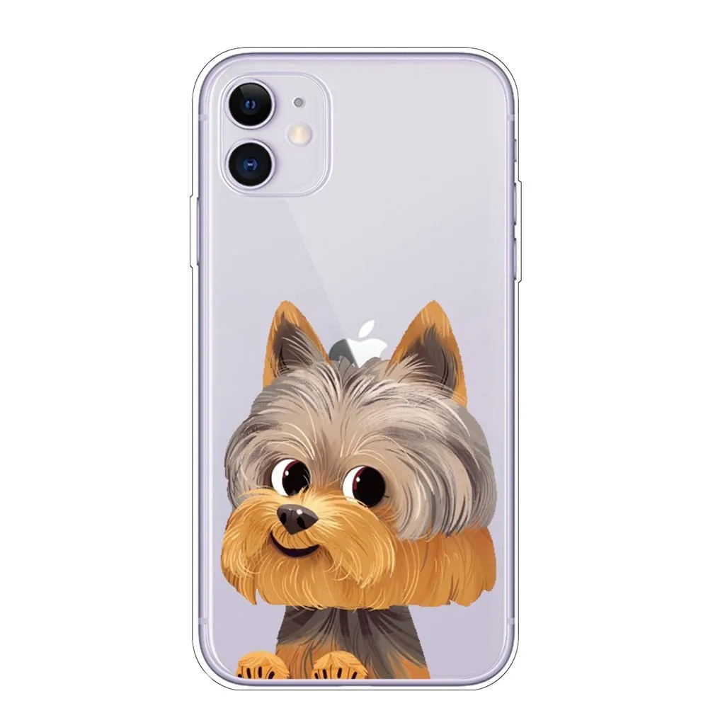 Funny cartoon dog phone cases