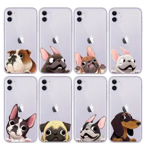 Funny cartoon dog phone cases