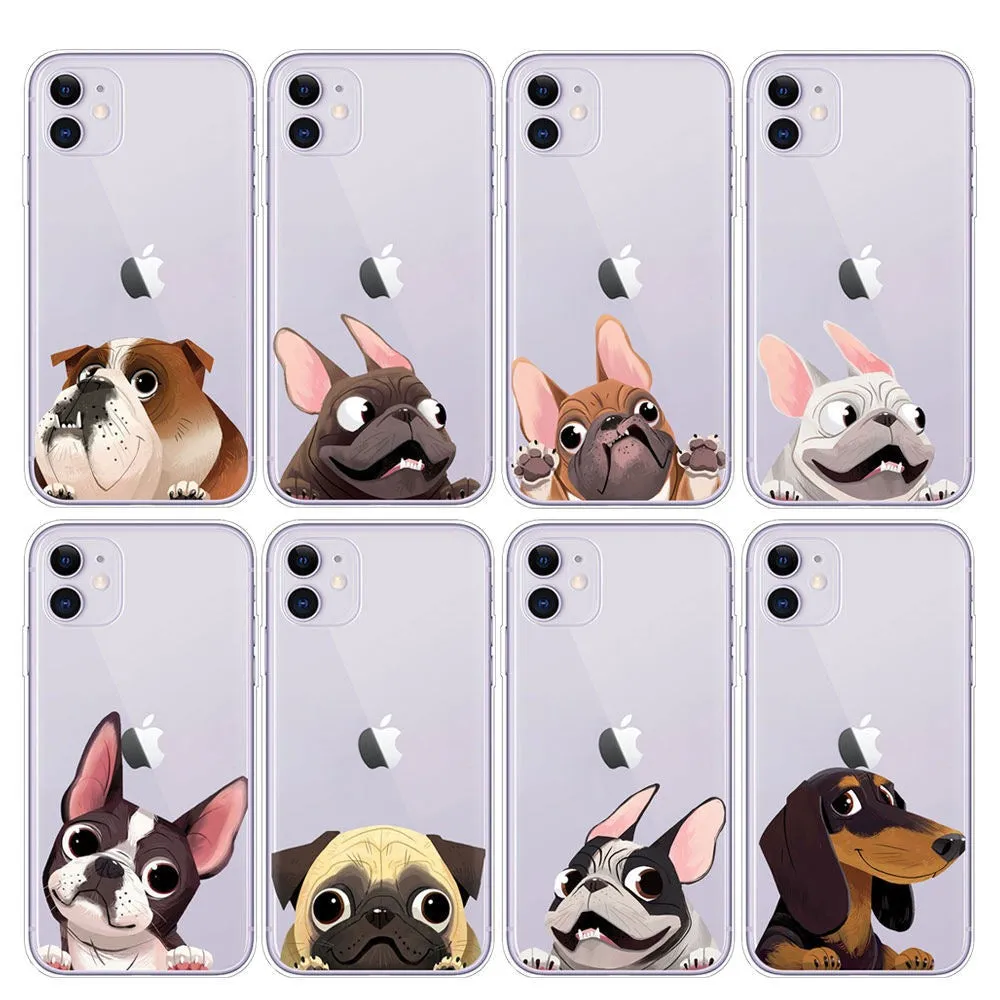 Funny cartoon dog phone cases