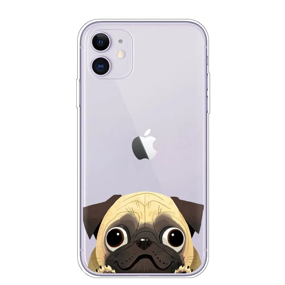 Funny cartoon dog phone cases