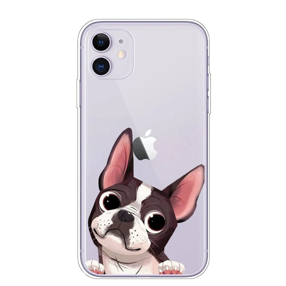 Funny cartoon dog phone cases