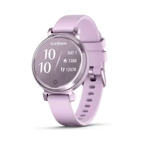Garmin Lily 2 Women's Lilac Metal Hidden Display Patterned Lens Up To 5 Days Battery Life Small And Stylish Smartwatch - 010-02839-01