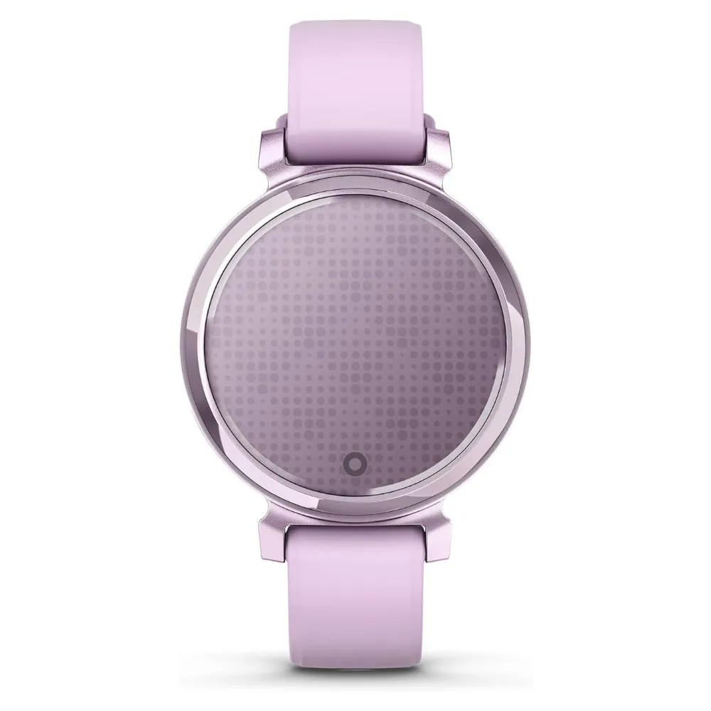 Garmin Lily 2 Women's Lilac Metal Hidden Display Patterned Lens Up To 5 Days Battery Life Small And Stylish Smartwatch - 010-02839-01