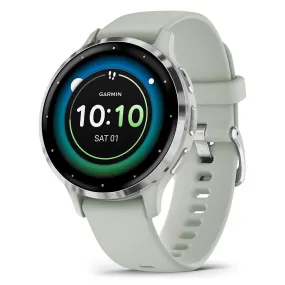 Garmin Venu 3S Sage Gray AMOLED Display Advanced Health and Fitness Features Up to 10 Days of Battery GPS Smartwatch - 010-02785-01