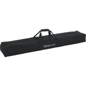 Gator Frameworks GFW-6XMICSTANDBAG Lightweight Carry Bag for 6 Tripod Microphone Boom Stands (Black)