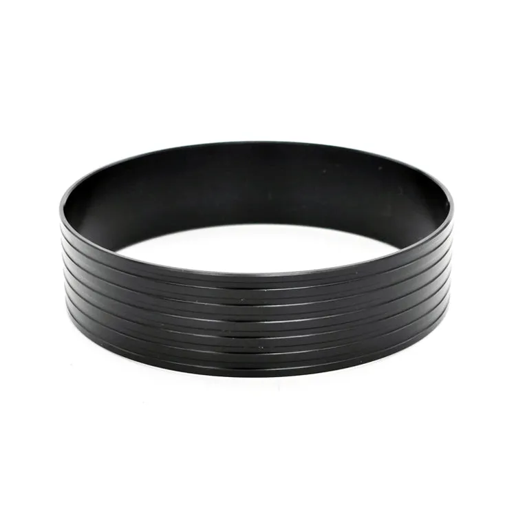 HD Clamp Assembly for 4.000" OD Tubing - Black Clamp, Aluminum Flanges