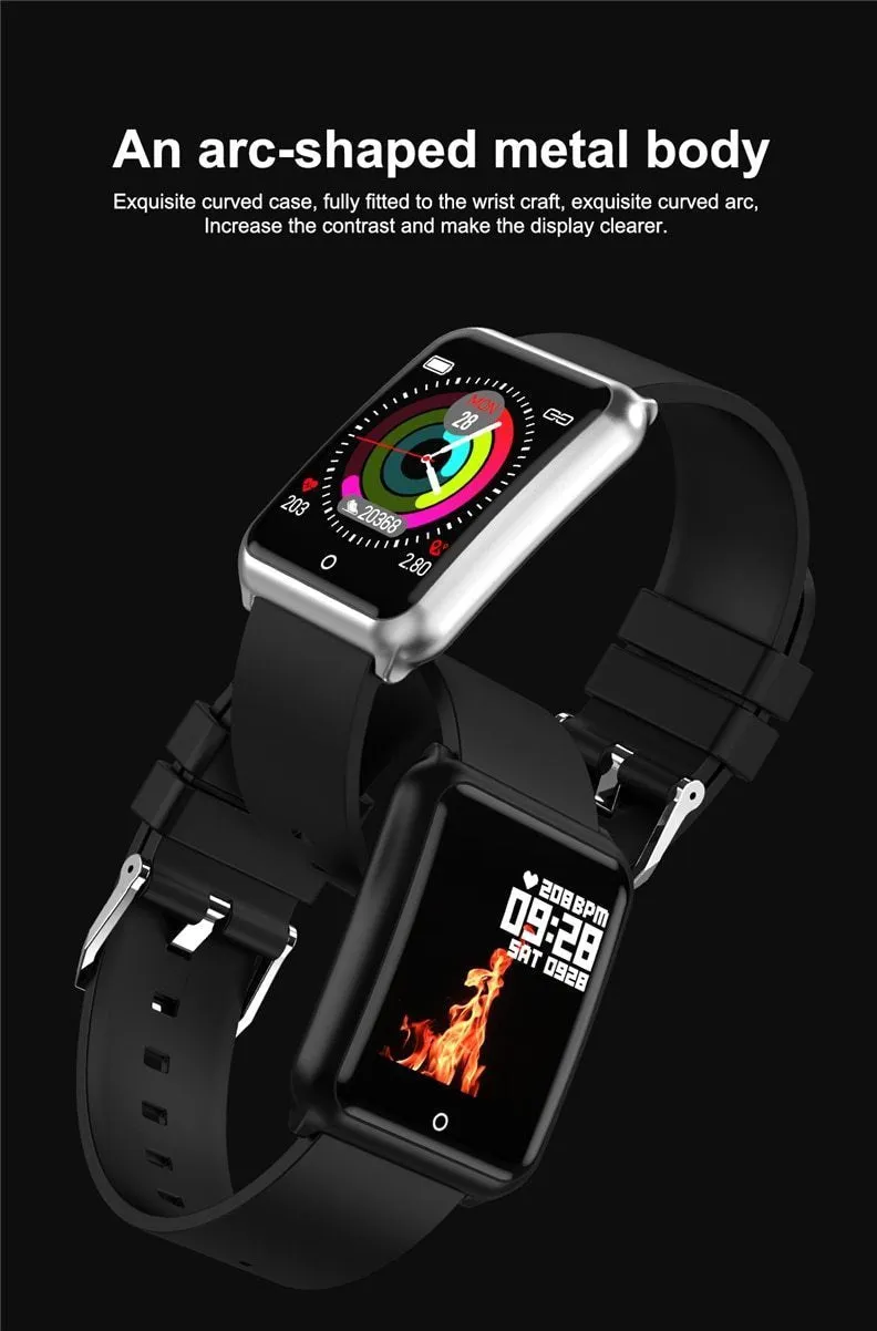 Heart Rate Fitness Smartwatch Tracker Sport Bluetooth Digital Wrist For iPhone Samsung Xiaomi