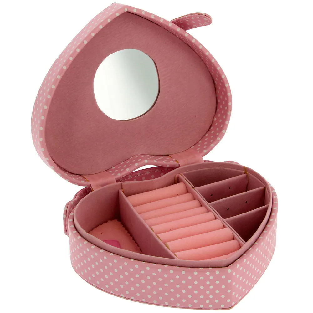 Hello Kitty Pink Heart Jewellery Box