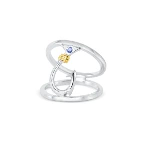 Hook Double Band Ring