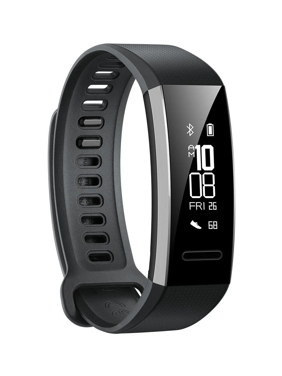 Huawei Band 2 Pro Fitness Wristband Activity Tracker - Black (Built-in GPS, Up to 21 days usage)