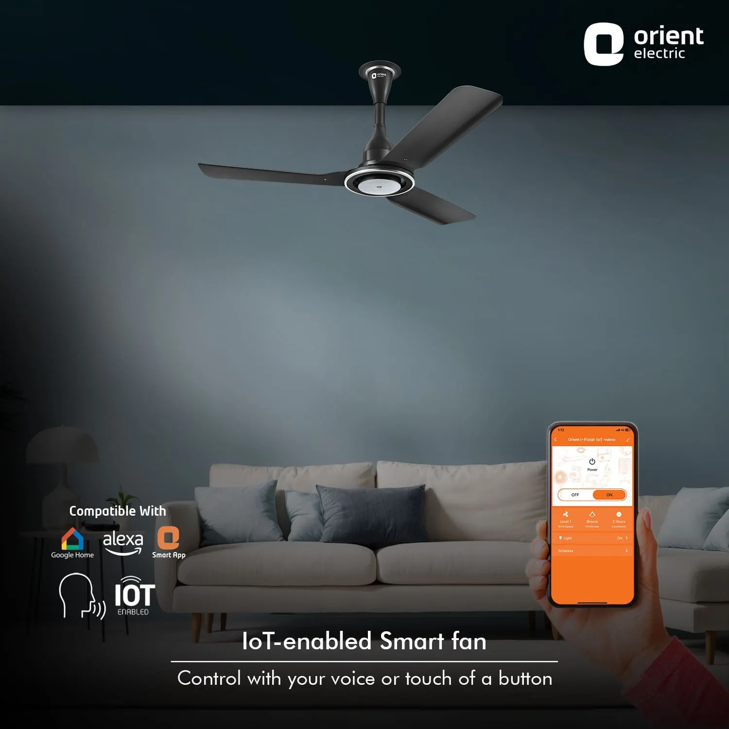 I Float IoT 5 Star Rated BLDC Ceiling Fan