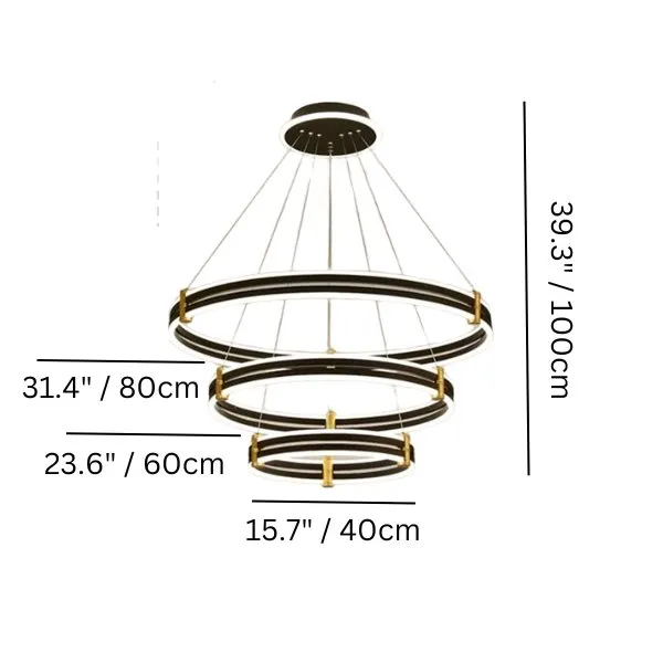 Iabet Round Chandelier