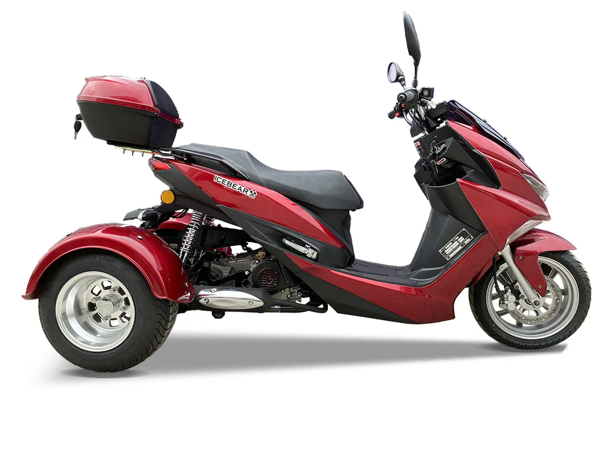 Icebear TRIFECTA PST50-2 50cc, custom rims, full suspension, automatic trans, Electric Start  CA Legal