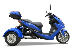 Icebear TRIFECTA PST50-2 50cc, custom rims, full suspension, automatic trans, Electric Start  CA Legal